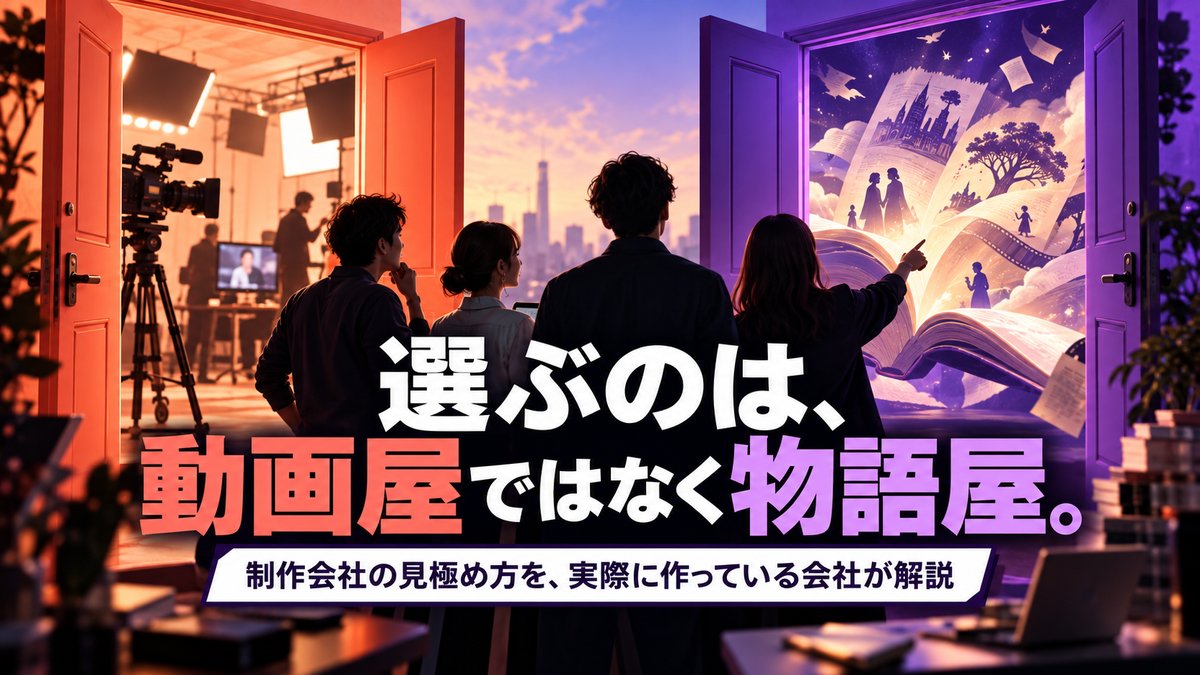ショートドラマ制作会社の選び方|失敗しない比較ポイント7つ